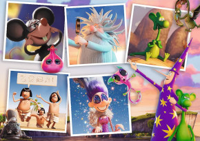 Пазл Trefl 200 деталей: Приключения дракона Диплодока