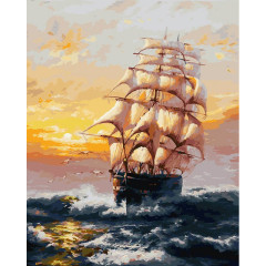 Картина Белоснежка (010-AB Под парусами )