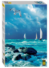 Пазл Step puzzle 2000 деталей: Море. Чайка (УЦЕНКА)