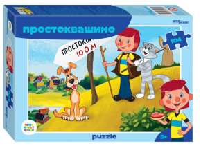 Пазл Step puzzle 104 деталей: Простоквашино