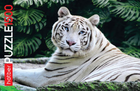 Пазл Hatber 1500 деталей: Белый тигр