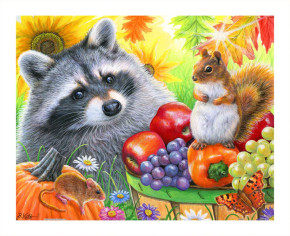 Пазл Pintoo 500 деталей: Бриджий Вот. Друзья по саду