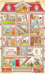 Пазл Pintoo 1000 деталей: Милый дом