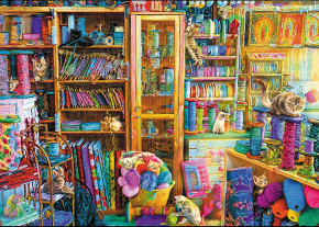 Пазл Trefl 2000 деталей: Кошачий рай (УЦЕНКА)