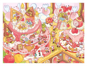 Пазл Pintoo 1200 деталей: Memeko. Сладкая вечеринка