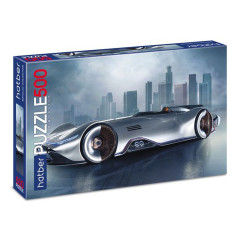 Пазл фольгированный Hatber 500 деталей: Super car