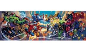 Пазл Clementoni 1000 деталей: Герои Марвел