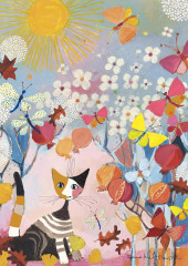 Пазл Schmidt 1000 деталей: Р.Вахтмайстер. Полосатый котенок