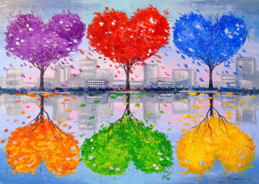 Пазл Enjoy 1000 деталей: Взаимная любовь Пазл Enjoy 1000 деталей: Взаимная любовь