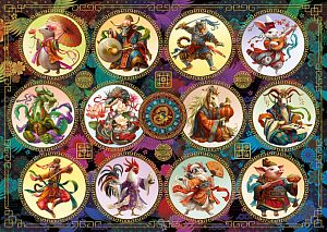 Пазл Step puzzle 2000 деталей: Китайский гороскоп