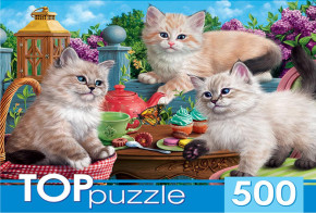 Пазл TOP Puzzle 500 деталей: Невские маскарадные котята