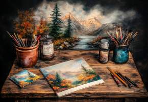 Пазл деревянный Алма ПРЕМИУМ 1000 деталей. Время свободы. Пейзаж, который оживает.