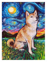 Пазл Pintoo 1200 деталей: Аджа Трир - Ночь Сиба-Ину