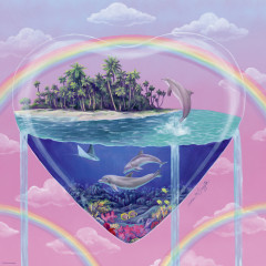 Пазл Heye 1000 деталей: Крошечные миры. Дельфины