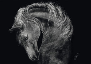 Пазл Schmidt 1000 деталей: Эшли Рейдер. Лошадь - воплощение силы