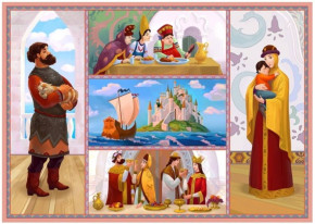 Пазл Castorland 500 деталей: Сказка о царе Салтане