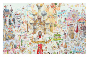 Пазл Pintoo 1000 деталей: Синдзи Ямамото. Мир над облаками