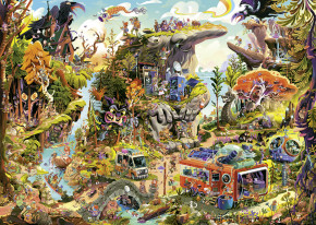 Пазл Heye 2000 деталей: Скандинавские истории