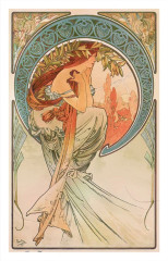 Пазл Pintoo 1000 деталей: Альфонс Муха. Искусство - Поэзия