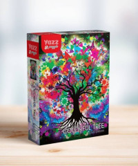 Пазл Yazz 1000 деталей: Красочное дерево
