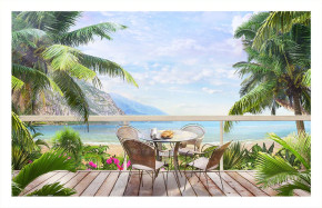 Пазл Pintoo 1000 деталей: Завтрак на пляже